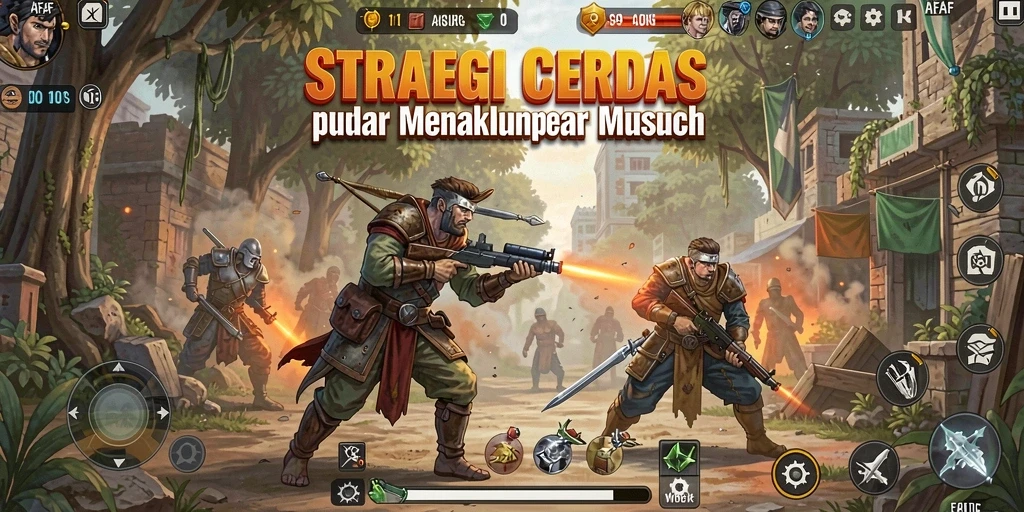 Tampilan dinamis AFAF saat pertarungan strategi.