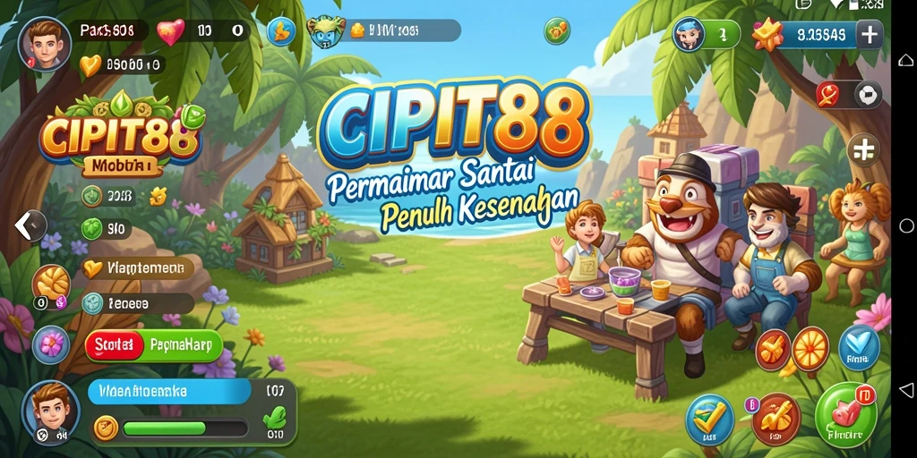 Screenshot CIPIT88 menampilkan momen seru dalam gameplay Casual.
