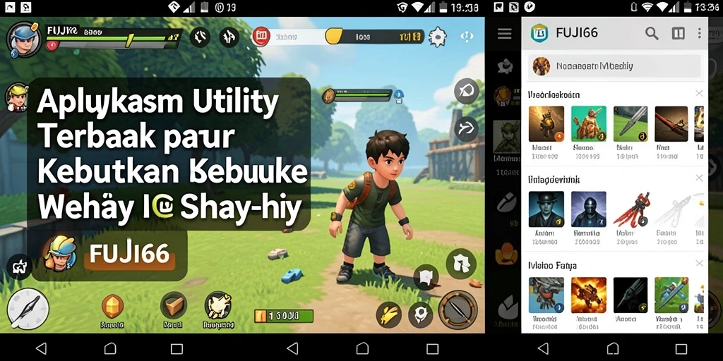 Tampilan antarmuka FUJI66 yang intuitif dan mudah digunakan.