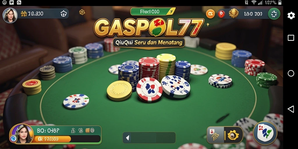 Screenshot gameplay QiuQiu yang menarik di GASPOL77.