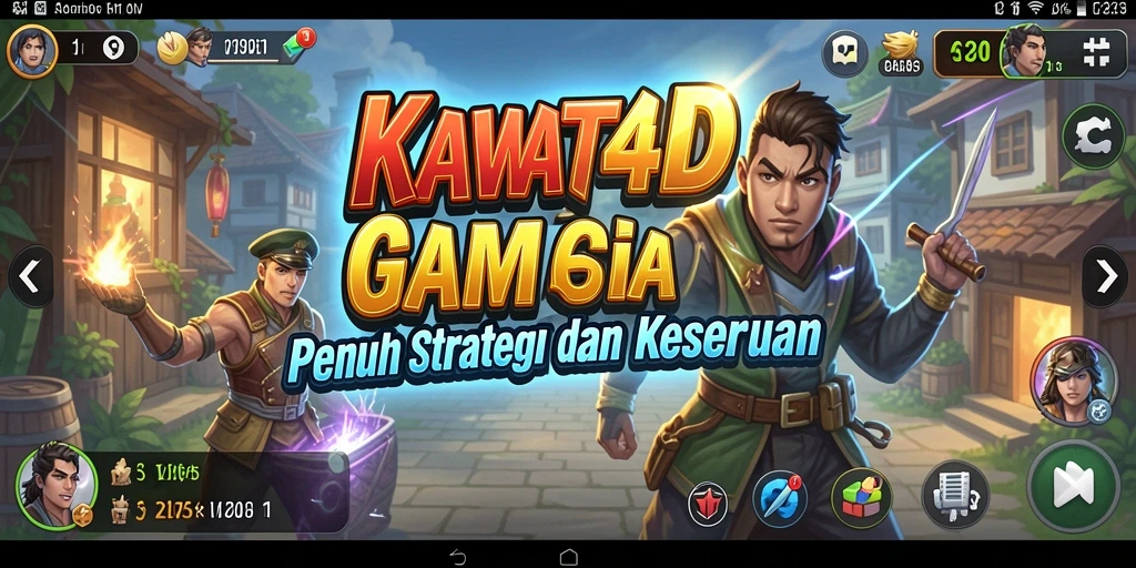 Screenshot gameplay KAWAT4D menampilkan keseruan dan tantangan yang menyenangkan.