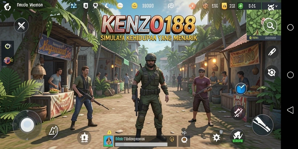 Gameplay KENZO188 yang nyata dan mengasyikkan.