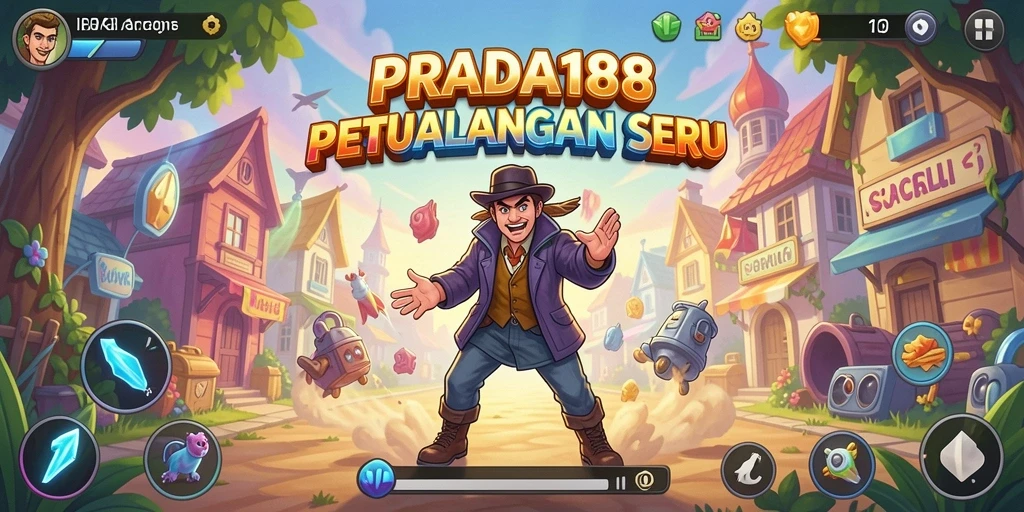 Screenshot utama PRADA188 menampilkan aksi gameplay yang seru dan penuh tantangan.