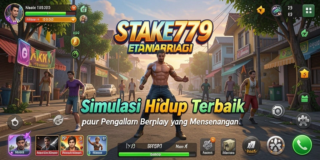 Screenshot gameplay STAKE779 menampilkan simulasi kehidupan yang menarik.