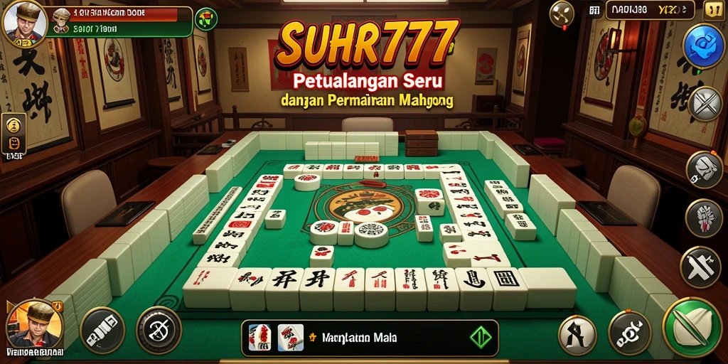 Screenshot gameplay SUHU777 menampilkan pertempuran Mahjong yang seru.